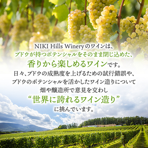 NIKI Hills Winery 白ワイン 【 HATSUYUKI 】 750ml ワイン 洋酒 お酒 アルコール ブドウ ぶどう 辛口 [株式会社NIKI Hillsヴィレッジ]