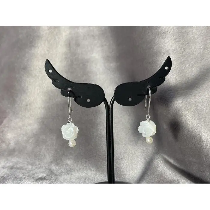 あこや真珠/ローズシェルピアス【パール ピアス 高級 しんじゅ あこや ファッション ギフト 贈り物 贈答 母の日  人気 おすすめ 高知県 南国市】
