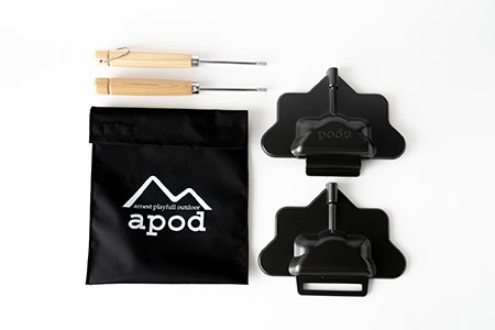 ホットサンドメーカー ポリゴン 耳まで圧着 燕三条製 アウトドア キャンプ バーベキュー [apod]