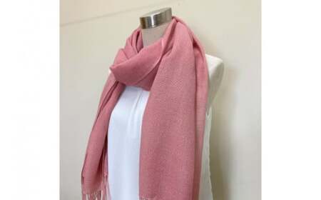 ウージ染め花穂ストール～ウール～ （AI028）