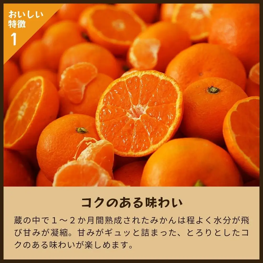 蔵出しみかん中生　5kg家庭用｜和歌山県海南市下津町の特産品蔵出しみかんの中生品種を産地直送でお届け【2027年1月発送開始】
