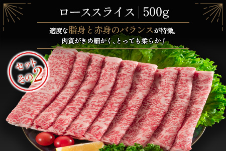 ＜肉質等級4等級＞宮崎牛 ロース 食べ比べ セット（合計1kg） 国産 肉 牛肉 ご飯 おかず お祝い ごちそう【E161-2510-90】