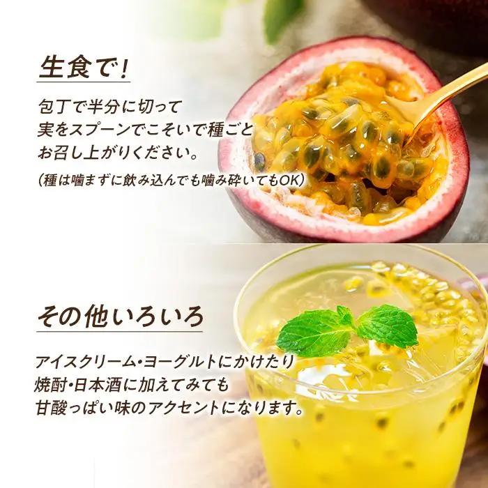 【2026年発送 先行受付】パッションフルーツ バラ詰め 約3kg【武富農園】パッションフルーツ 果物 くだもの