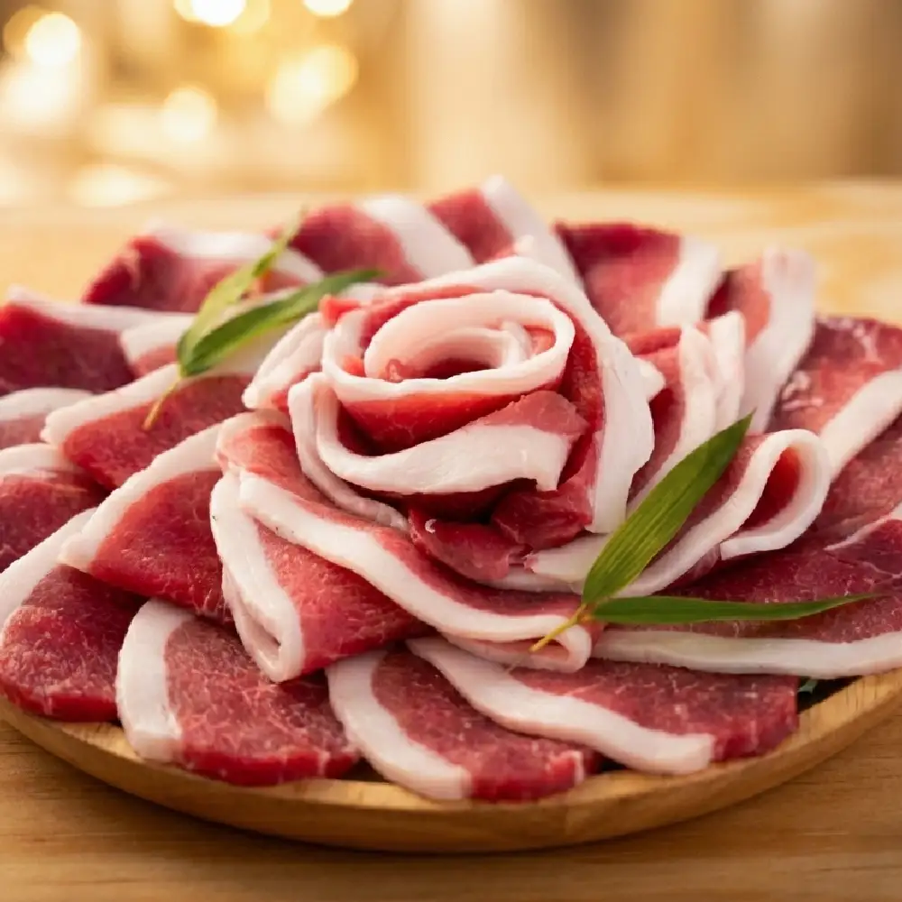 淡路産 猪肉スライス 1kg　　[ジビエ 猪 ぼたん鍋 小分け]