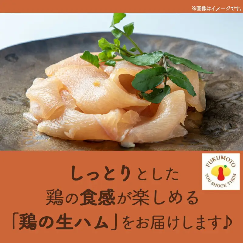 鶏の生ハム5パックセット_LG-H303_(都城市) 鶏の生ハム (100g)×5パック 塩漬け 燻製 スモーク 冷燻 サラダ ブルスケッタ 