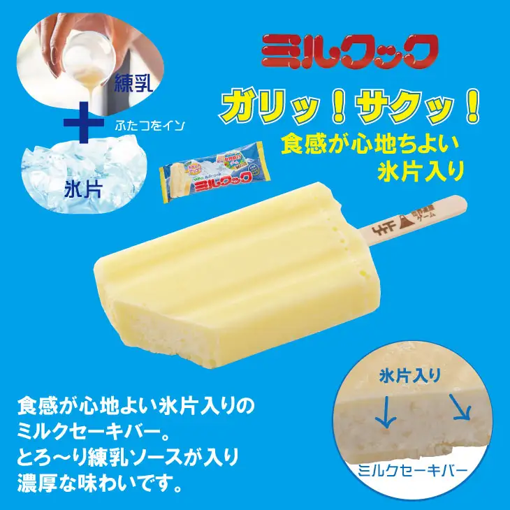 ブラックモンブラン・ミルクック 各5本 計10本アイス スイーツ アイスクリーム  A085-012 