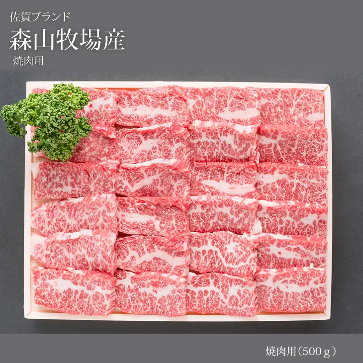 森山牧場 焼肉セット 500g 焼肉 牛肉 B130-064