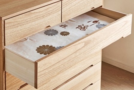 桐たんす 総桐タンス ヤマブキ6段NA：C216-006