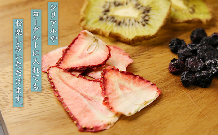 《無農薬》無添加ドライフルーツ キウイフルーツ、イチゴ、ブルーベリー