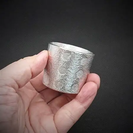 【RR】SCoF EGG CUP SET[2個セット] 錫 (はかた錫スタジオ) 錫酒器_雑貨・日用品 グラス・カップ 食器   雑貨・日用品  食器 _【1283211】