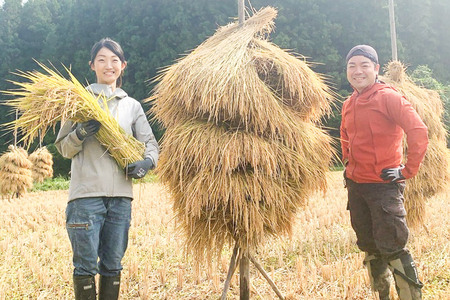【玄米】令和7年産 (栽培期間中)農薬化学肥料不使用・天日干し自然乾燥のお米 5kg