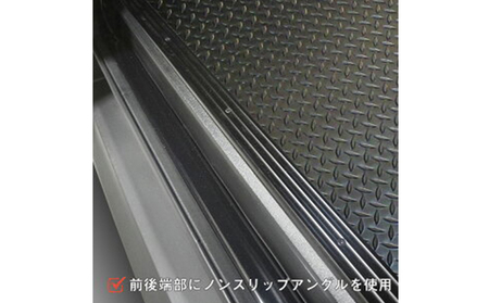 スズキ ジムニー シエラ（64系 74系）フロアパネル（2色） 雑貨 日用品  シルバー縞鋼板柄