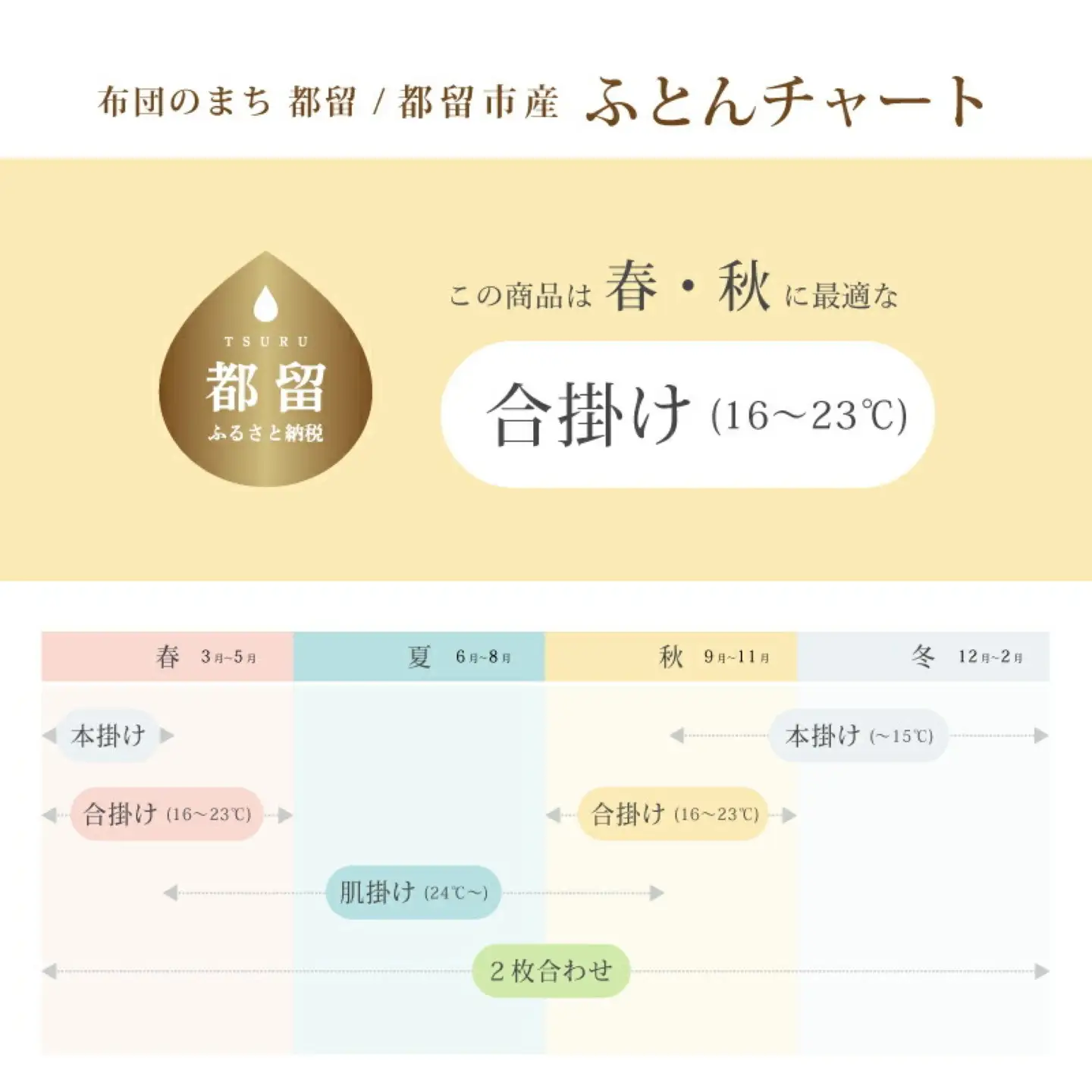 【合掛け】クイーン【ｇａｒｂｃａｓａ ガーブカーサ／ルクトウッカ】 羽毛合掛ふとん【大恒リビング】