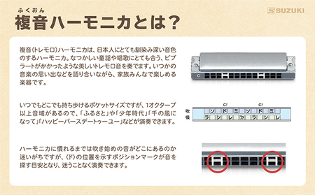 手づくり工作シリーズ　13穴複音ハーモニカ 民芸品 工芸品 