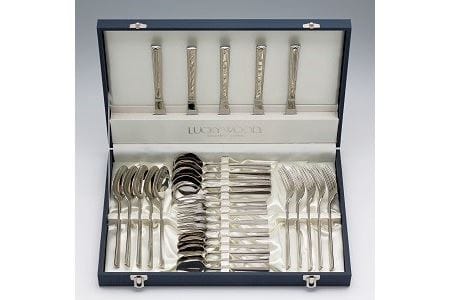 ラッキーウッド「グッドデザイン賞受賞」〈ロマンス〉30本 ディナーセット(5客用)