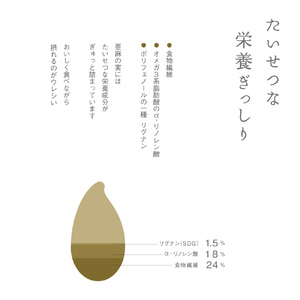 焙煎亜麻の実３袋セット 亜麻公社 | 亜麻の実 