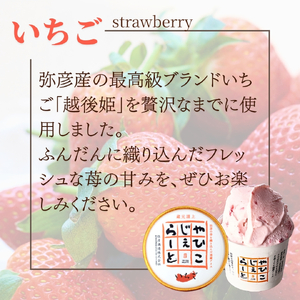 絞りたて牛乳で製造した やひこジェラート | ジェラート 新潟県 弥彦村