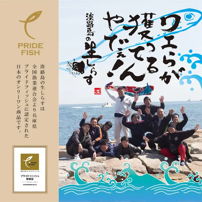 淡路島の生しらす＆沖漬け セット