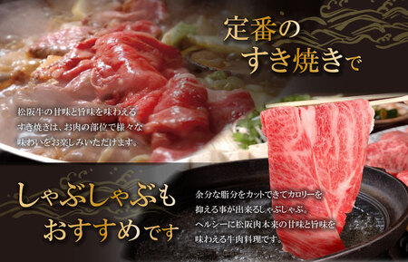 松阪牛 500g 赤身 すき焼き松阪牛 J20