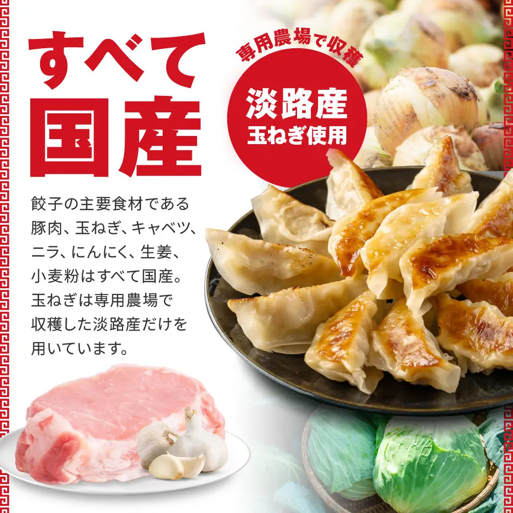 50年餃子　元祖肉餃子＆野菜増し肉餃子 各種40個入り
