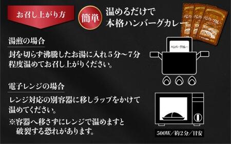 飛騨牛入りハンバーグが入ったレトルトカレー 6食 飛騨高山牧場 HG006 | 高山市 レトルトカレー