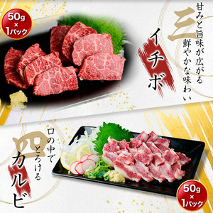 【国産】厳選 桜馬刺し 6種 500g 国産 馬刺し 大トロ 中トロ イチボ カルビ ユッケ モモ 馬肉 馬 肉刺し 専用醤油 JSファーム 熊本 阿蘇 南小国町 送料無料