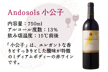 Andosols赤ワイン&恐竜ワインセット[D-021003]