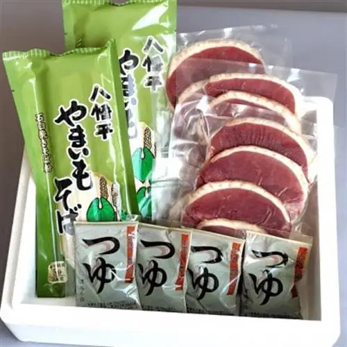 鴨せいろ・鴨南蛮セット(3～4人前)_肉 鴨肉  かも カモ ダック  麺 そば  ソバ 蕎麦_【配送不可地域：離島】【1288682】