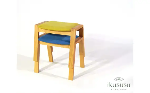 ikususu　スタッキングスツール　IXCS-211　1脚 [No.407]