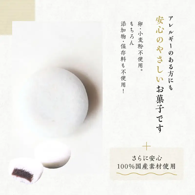 【無添加】中村家のかるかん 饅頭 10個入り、棹物（白雪）1本_B072-004