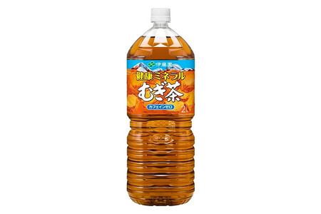 健康ミネラルむぎ茶 ＜2L×6本＞【2ケース】伊藤園