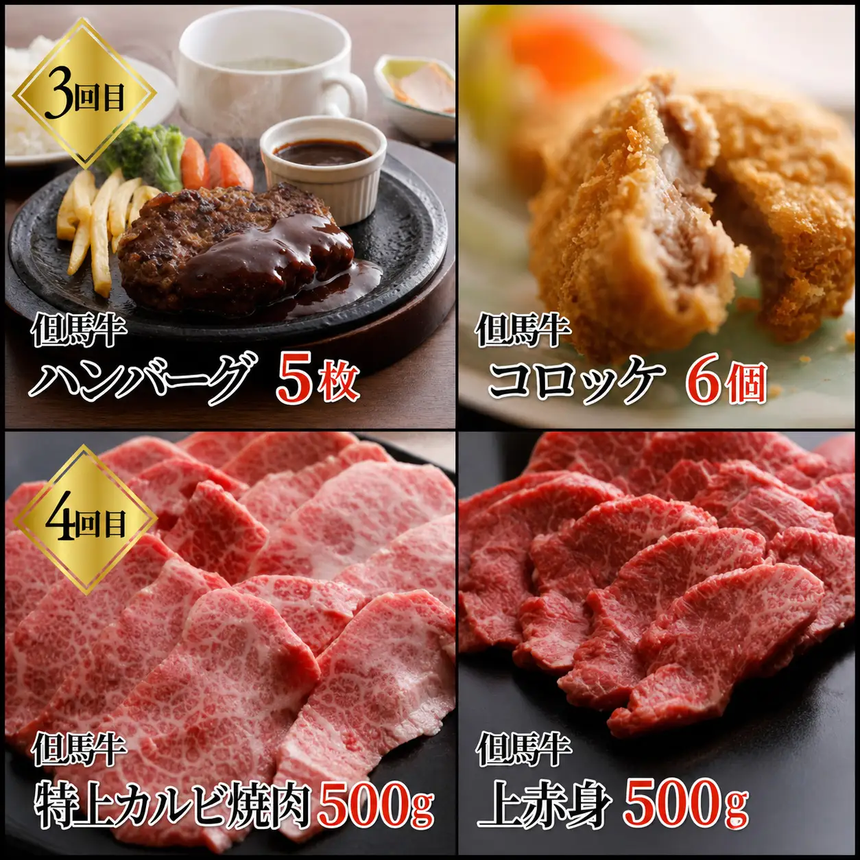 但馬牛 プレミアム 定期便 計5回 月に1回お届け 牛肉 村岡ファームガーデン 02-30