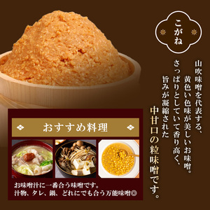 味噌 山吹味噌 こがね 1kg 信州味噌 みそ ミソ 熟成 信州 信州みそ 調味料 長野県 長野 