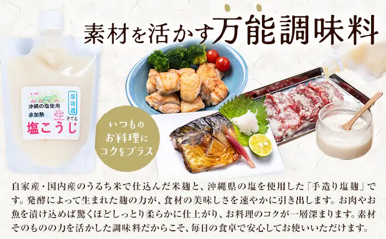 料理 調味料 塩こうじ 特製 塩麴 300g×4本 計1.2kg《30日以内に出荷予定(土日祝除く)》