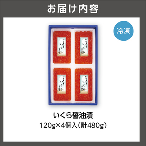 佐藤水産 いくら醤油漬 480g 海鮮 北海道石狩市