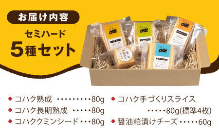 【お中元対象】糸島産 生乳 100％ 使用 手作り 熟成 チーズ 食べ比べ 5種 セット 糸島市 / 糸島ナチュラルチーズ製造所TAK-タック- チーズ詰め合わせ [AYC003]