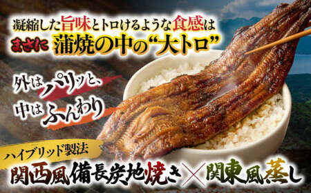【 土用の丑の日特集 】 1701-2 大人気！鯉家の極上蒲焼「大トロうなぎ蒲焼（8尾）」1240g【国産・手焼き備長炭】 KN040-003 魚 鰻