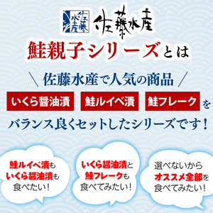 佐藤水産 鮭親子セットC 北海道石狩市 人気 海鮮