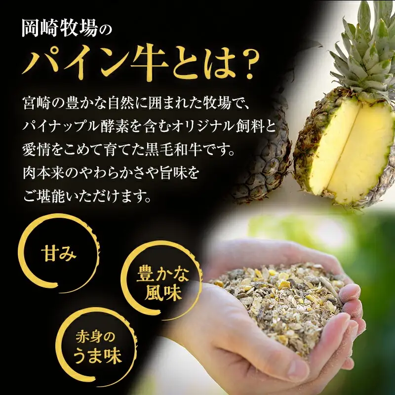 牛肉 切り落とし 牛肉[黒毛和牛 パイン牛 肩・肩ロース 1kg 宮崎県産]