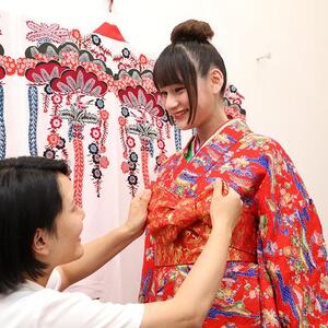 【レンタル琉装veni】自撮りし放題！プレミアム琉装体験プラン！（女性1名様）