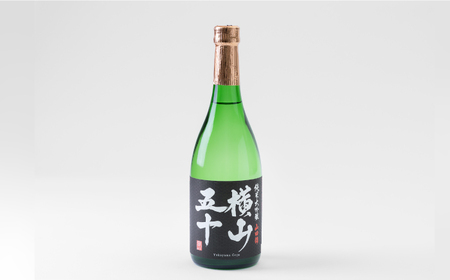 横山五十 純米大吟醸 BLACK 生詰（1回火入）720ml（15度）《壱岐市》【ヤマグチ/重家酒造】[JCG011] お酒 日本酒