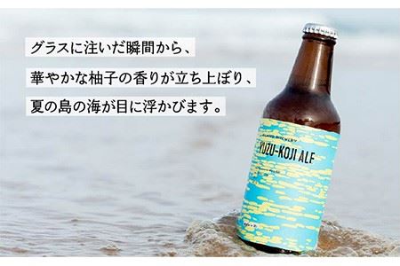 【全12回 定期便 】クラフトビール 地ビール  YUZU-KOJI ALE 6本 【ISLAND BREWERY】 《 壱岐市 》[JED017] 204000 204000円