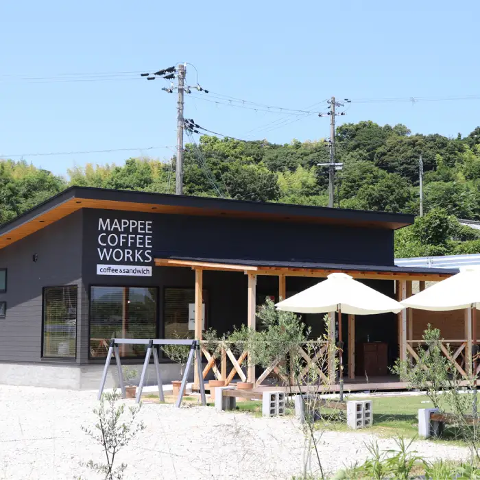 mappee coffee works 自家製ニューヨークチーズケーキ