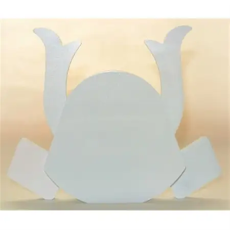 シンプル兜飾り・白【1294773】