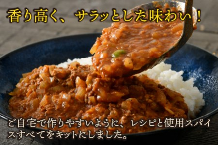 ハーブ講師が作る教室で人気のカレースパイスセット （5食分 × 4箱）【アレルゲンフリー】 【スパイス スパイスカレー スパイスセット カレーパウダー おうちカレー カレー粉 香辛料 セット 手作り キット 薬膳カレー スープカレー ギフト】 [A-13012]
