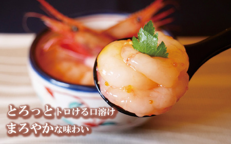 料理研究家“服部幸應”もTVで絶賛 甘海老てんこ盛り丼 400g (100g×4袋) 【坂井市産 福井県産 三国 甘海老 甘エビ エビ 国産】 [C-5903]