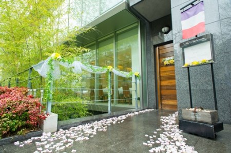 お食事券 東京 恵比寿 フレンチ 【グラスワイン６種付】ランチ・ディナー共通ペア  ☆☆☆☆4つ星コース rh-ok64x