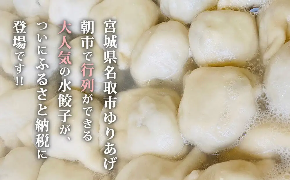 「元祖 ゆりあげ水餃子」 20個入り×2箱 ゆりあげ港朝市名物