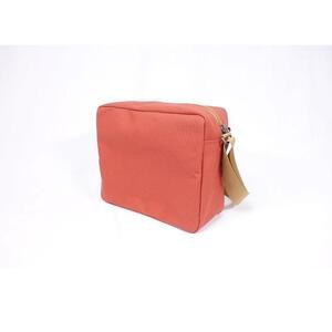 【いちひこ帆布】 BOXショルダー/レンガ【かばん ファッション 人気 おすすめ 】