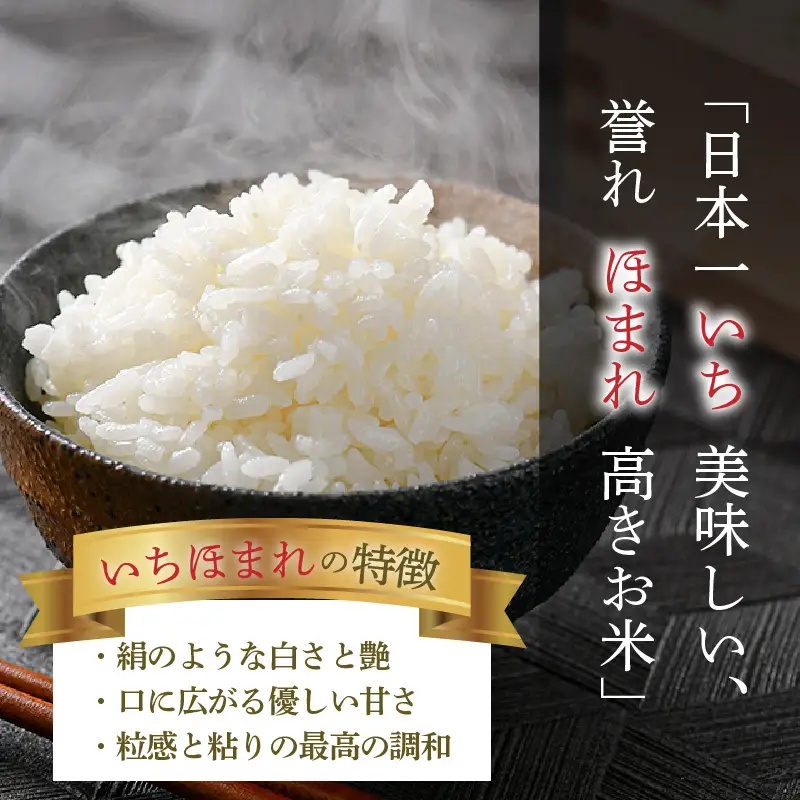 【令和7年産】いちほまれ 精米 5kg×1袋《お米マイスターが発送直前に精米！》 ／ 福井県産 ブランド米 ご飯 白米 新鮮 [aw064-a022]